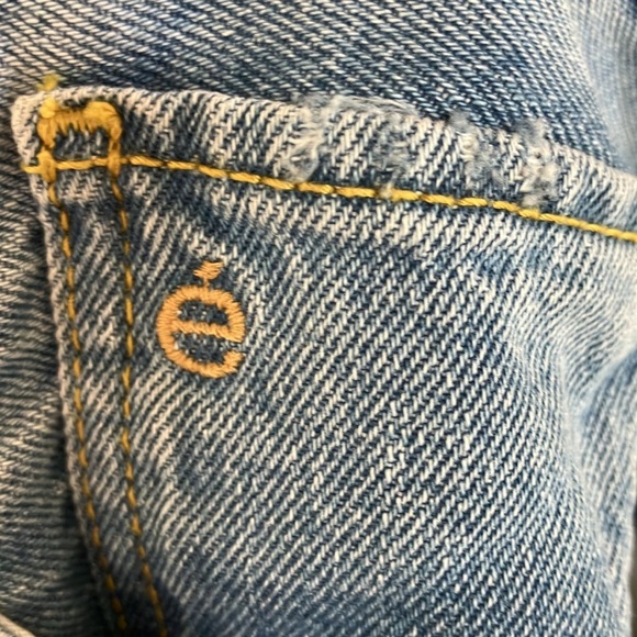 NWT Etica Stanton High Rise Wide Leg Jeans – Arctic Wash, Relaxed Fit, Size 30 - Picture 11 of 13